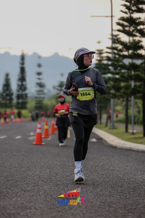 Race photo from CISANGKAN KBP CITY RUN 2025