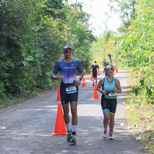 Race photo from Belitung Multisport Festival