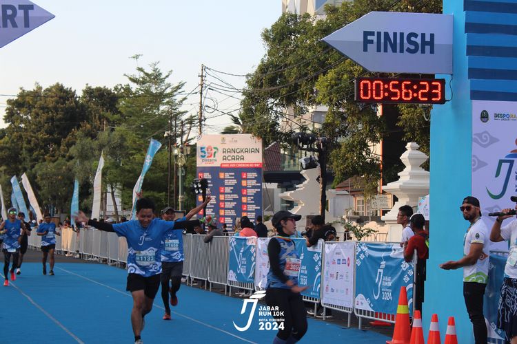 Race photo from Jabar Run 10K 2024