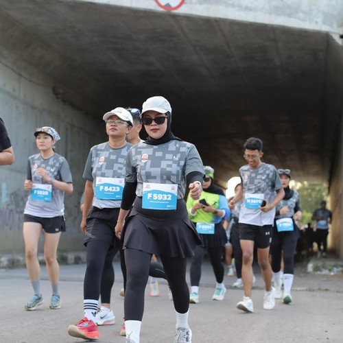 Race photo from KEDIRI HALF MARATHON 2026