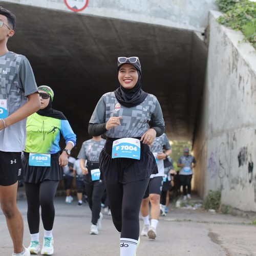Race photo from KEDIRI HALF MARATHON 2026