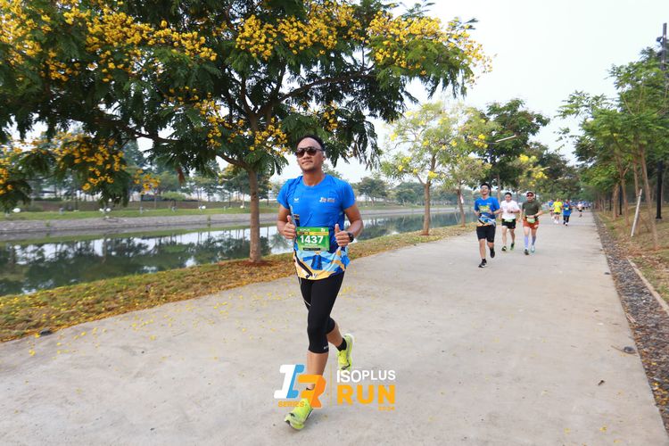 Race photo from ISOPlus Run 2024 Jakarta