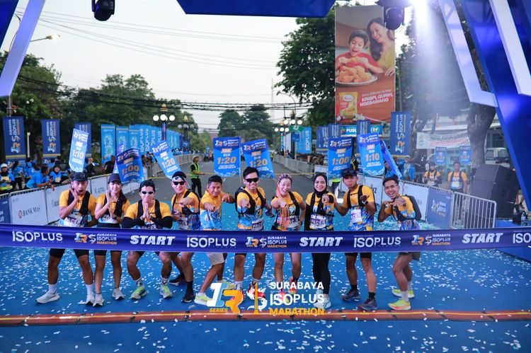 Race photo from SURABAYA ISOPLUS MARATHON 2025