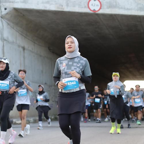 Race photo from KEDIRI HALF MARATHON 2026