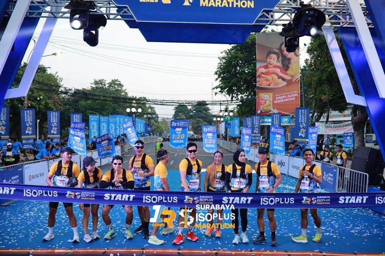 Race photo from SURABAYA ISOPLUS MARATHON 2025