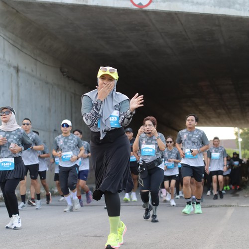 Race photo from KEDIRI HALF MARATHON 2026