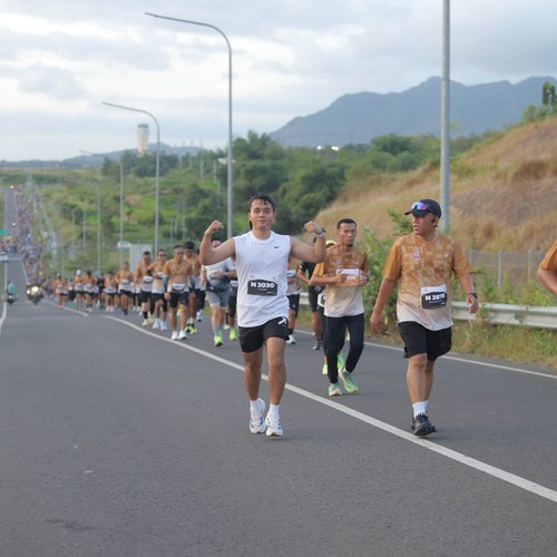 Race photo from KEDIRI HALF MARATHON 2026