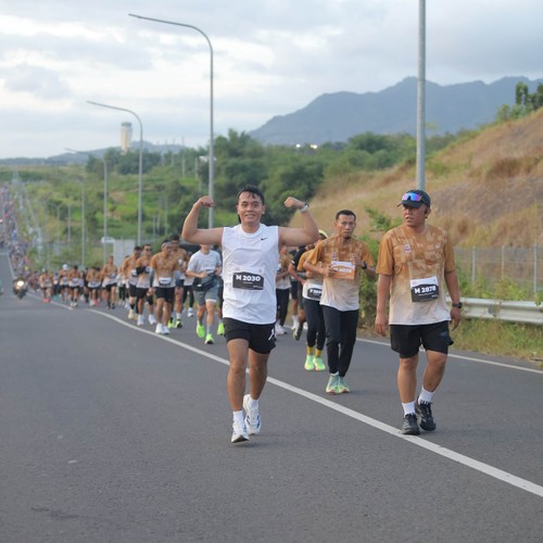 Race photo from KEDIRI HALF MARATHON 2026