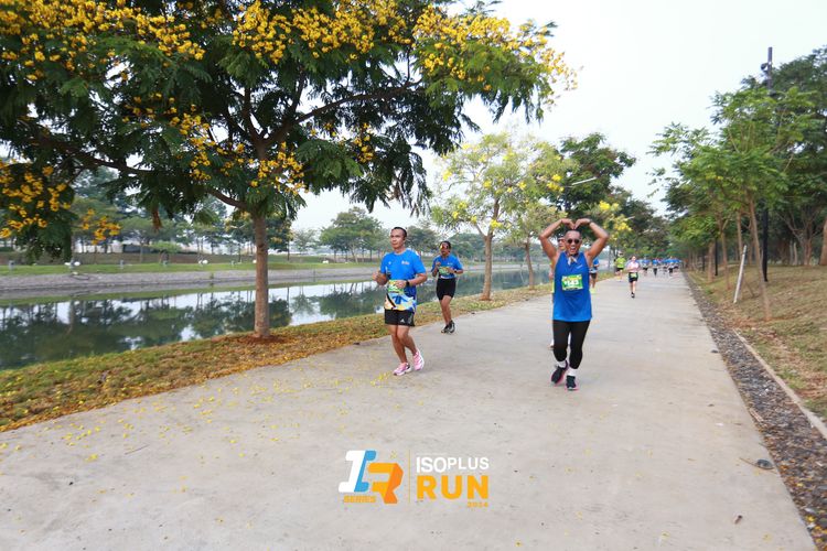 Race photo from ISOPlus Run 2024 Jakarta
