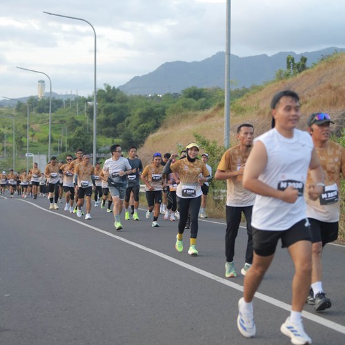 Race photo from KEDIRI HALF MARATHON 2026