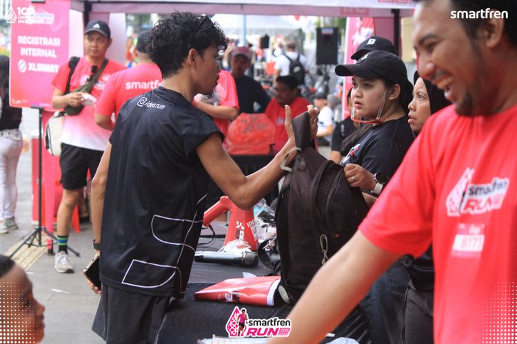 Race photo from Smartfren Run 2025 Vibes