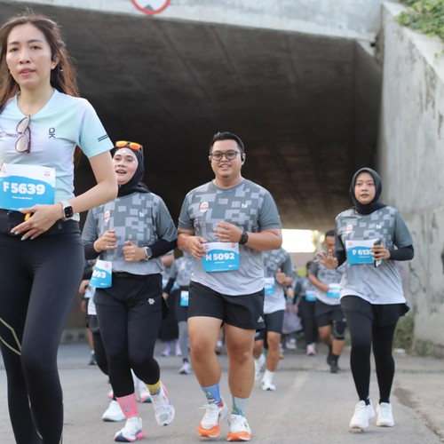 Race photo from KEDIRI HALF MARATHON 2026