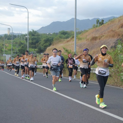 Race photo from KEDIRI HALF MARATHON 2026