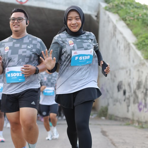 Race photo from KEDIRI HALF MARATHON 2026