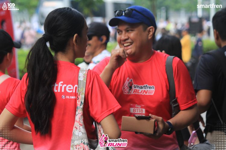 Race photo from Smartfren Run 2025 Vibes