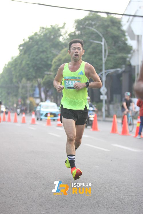 Race photo from Isoplus Run 2024 Surabaya