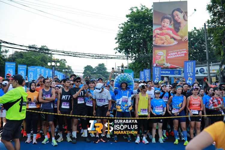 Race photo from SURABAYA ISOPLUS MARATHON 2025