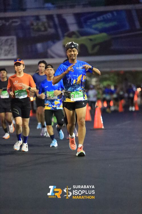 Race photo from SURABAYA ISOPLUS MARATHON 2025