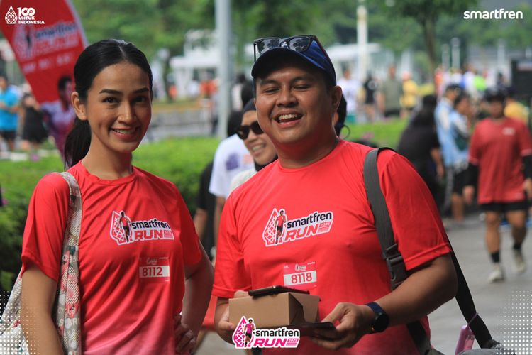 Race photo from Smartfren Run 2025 Vibes