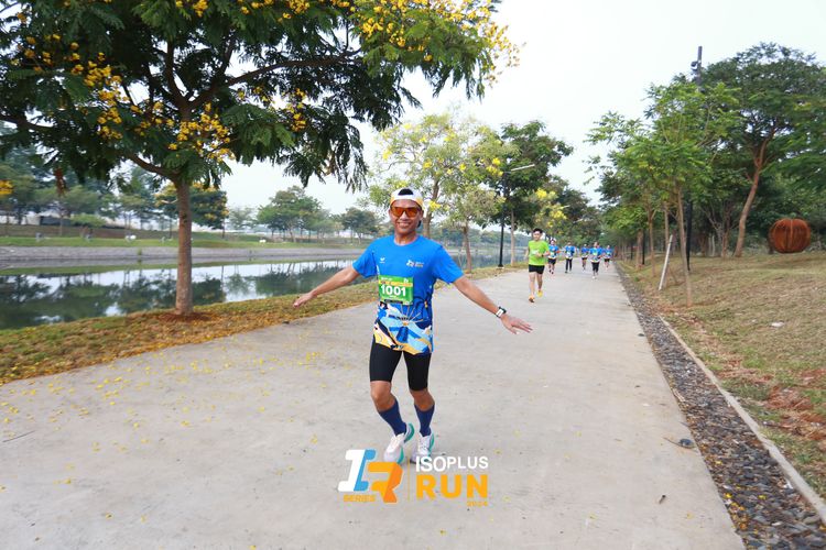 Race photo from ISOPlus Run 2024 Jakarta