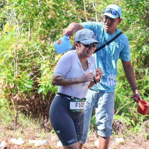 Race photo from Belitung Multisport Festival