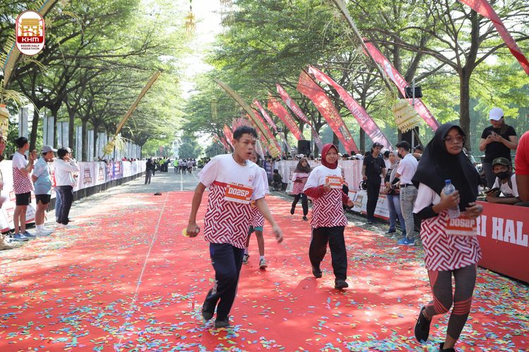 Race photo from Kediri Half Marathon 2024