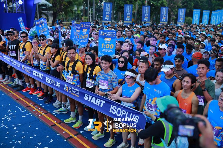 Race photo from SURABAYA ISOPLUS MARATHON 2025