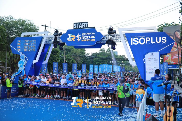 Race photo from SURABAYA ISOPLUS MARATHON 2025