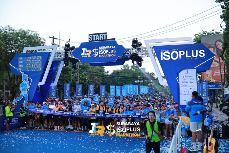 Race photo from SURABAYA ISOPLUS MARATHON 2025