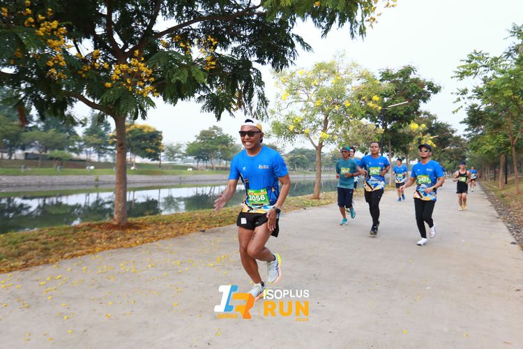 Race photo from ISOPlus Run 2024 Jakarta