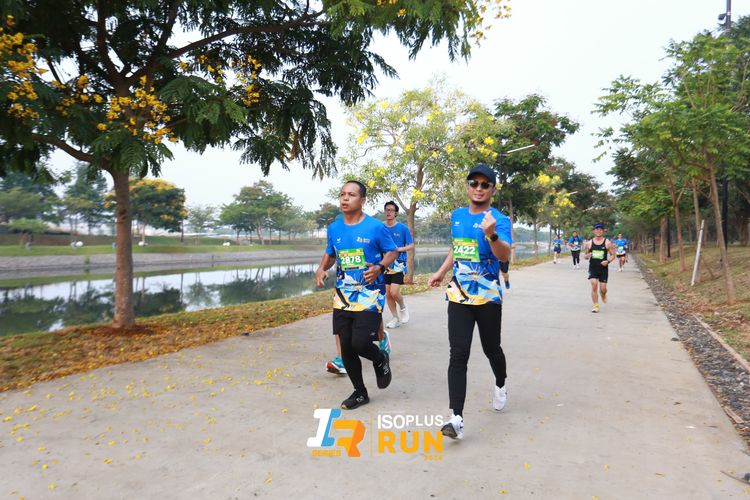 Race photo from ISOPlus Run 2024 Jakarta
