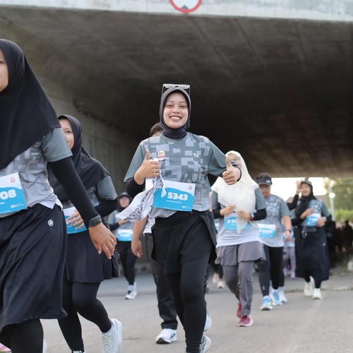 Race photo from KEDIRI HALF MARATHON 2026