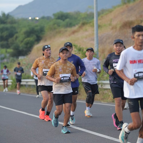 Race photo from KEDIRI HALF MARATHON 2026