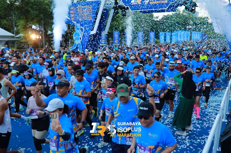 Race photo from SURABAYA ISOPLUS MARATHON 2025