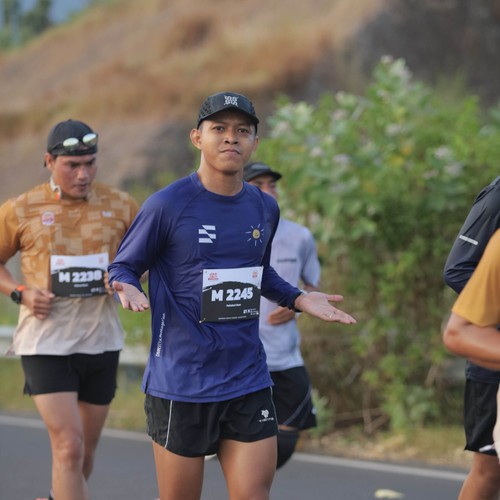 Race photo from KEDIRI HALF MARATHON 2026