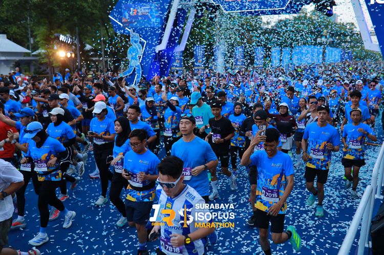 Race photo from SURABAYA ISOPLUS MARATHON 2025