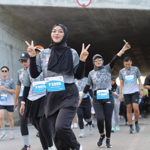 Race photo from KEDIRI HALF MARATHON 2026