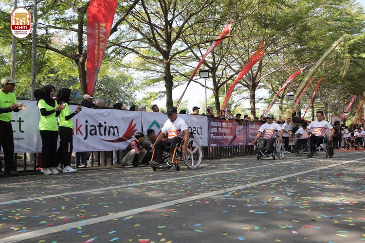 Race photo from Kediri Half Marathon 2024