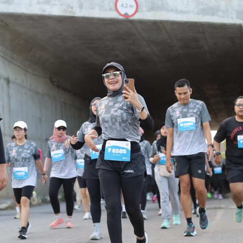 Race photo from KEDIRI HALF MARATHON 2026