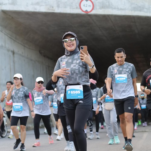 Race photo from KEDIRI HALF MARATHON 2026