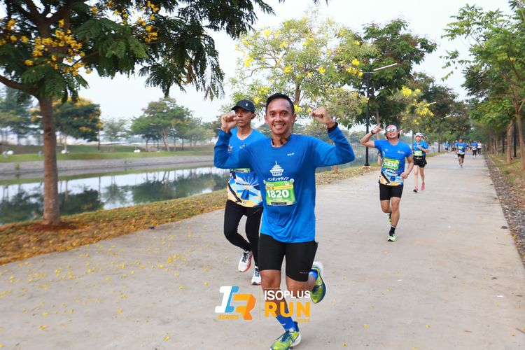 Race photo from ISOPlus Run 2024 Jakarta