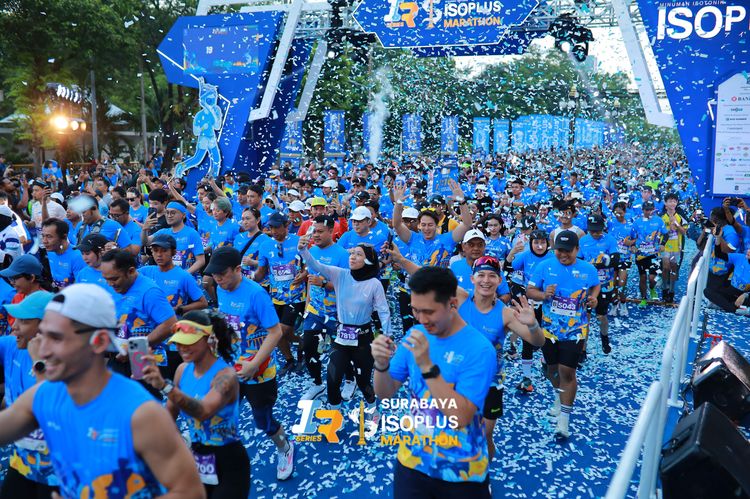 Race photo from SURABAYA ISOPLUS MARATHON 2025
