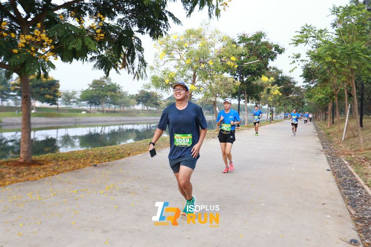 Race photo from ISOPlus Run 2024 Jakarta
