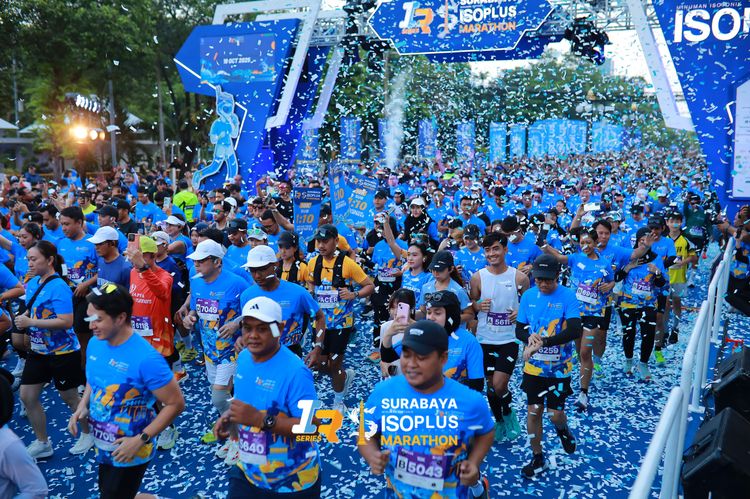 Race photo from SURABAYA ISOPLUS MARATHON 2025