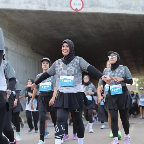 Race photo from KEDIRI HALF MARATHON 2026