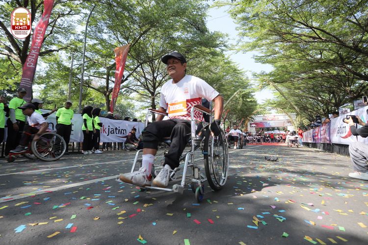 Race photo from Kediri Half Marathon 2024