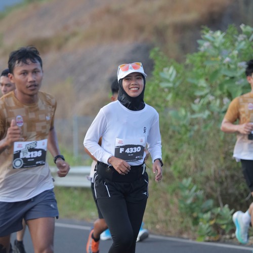 Race photo from KEDIRI HALF MARATHON 2026