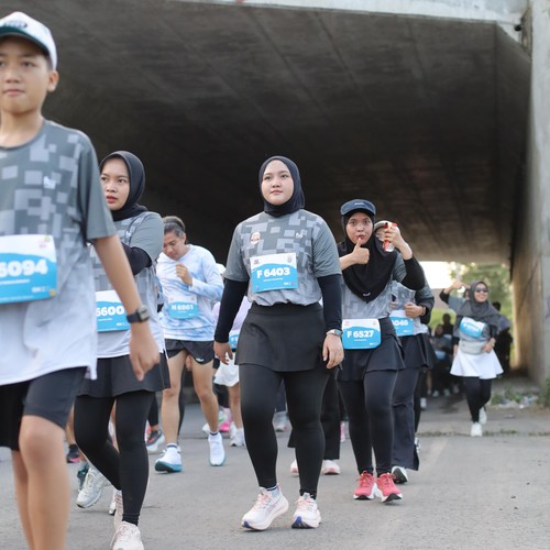 Race photo from KEDIRI HALF MARATHON 2026