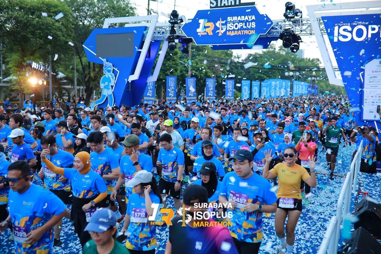 Race photo from SURABAYA ISOPLUS MARATHON 2025