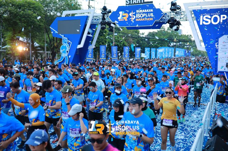 Race photo from SURABAYA ISOPLUS MARATHON 2025